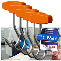 TronicXL 5 Stück Wildbergehilfe Ziehhaken Haken Transport Zieh Haken