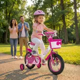 ACTIONBIKES MOTORS Daisy 12 Zoll RH 25 cm rosa