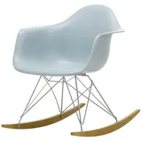 Vitra - Eames Plastic Armchair RAR RE, Ahorn gelblich / Chrom / eisgrau