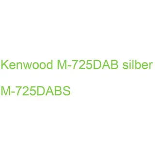 Kenwood M-725DAB silber