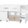 Hti-Living Hochbett Luisa 90 x 190 cm MDF weiß