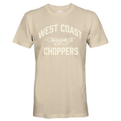 West Coast Choppers Motorcycle Co. Tshirt beige, L