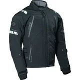 Dane Elling wasserdichte Motorrad Textiljacke, schwarz, 50