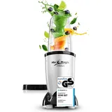Gourmetmaxx Mr Magic Mixer Standmixer Smoothie Maker 18-teilig