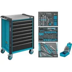 Werkstattwagen Assistent 179NX-8/228, 8 Schubladen, 228-teilig