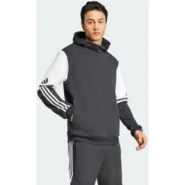 adidas Hoodie Schwarz/Weiß S