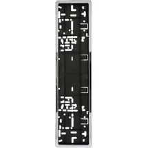 Unitec Kennzeichenhalterung chrom