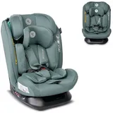 Lorelli Kindersitz Scorpius i-Size, (40-150cm) verstellbar 5-Punkt-Gurt bis 36 kg grün