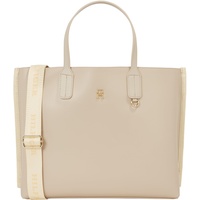 Tommy Hilfiger Iconic Tommy Satchel (White Clay),