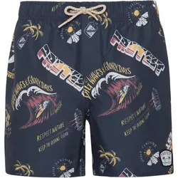 PROTEST Kinder Badeshorts PRTHARRIS JR beachshort, Night  Skyblue, 152