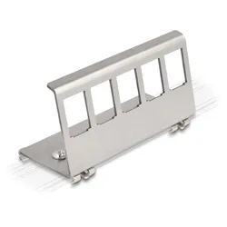 Delock Modularer Einsatz für DIN-Schiene-Halterung