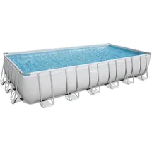 BESTWAY Power Steel Frame Pool Set 732 x 366 x 132 cm inkl. Sandfilteranlage