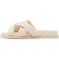 ESPRIT Damen modischer Tieffußbett Slipper, Light Beige, 36 EU - 36 EU