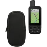 kwmobile Tasche kompatibel mit Garmin GPSMAP 66sr / GPSMAP 67 / GPSMAP 66i - GPS Handgerät Neopren Hülle - Schutzcover Navi Schwarz