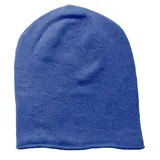 Mississhop 381 Feinstrick Kaschmir-Gemisch Beanie Mütze Slouch/XXL Schal/Handschuhe Royalblau Einheitsgroesse Muetze