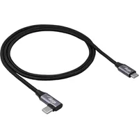 Akyga USB-Kabel USB-C® Stecker, USB-C® Stecker 1.00 m Schwarz