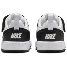 Nike Court Borough Low Kinder Schwarz/Weiß 22
