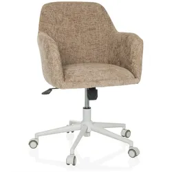 hjh LIVING Home Office Bürostuhl SOLAO HOME Stoff mit Armlehnen