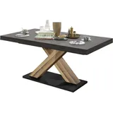 Mäusbacher Komfort 2.0 160 x 76 x 90 cm Asteiche/Schwarzstahl