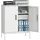 Homcom Aktenschrank 80 x 40 x 100 cm Weiß