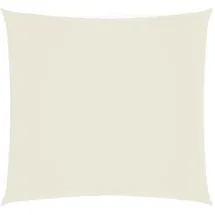 vidaXL Sonnensegel Oxford-Gewebe Quadratisch 7x7 m Creme