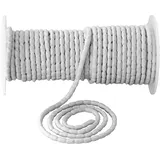 dekondo Bleiband Bleikordel Beschwerung für Gardinen und Vorhänge verschiedene Gewichte 35g 50g 70g 85g 100g 150g pro Meter verschiedene Längen (85g/m, 3)
