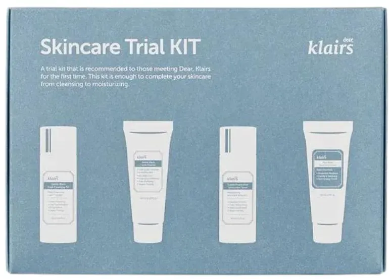 Dear, Klairs Skincare Trial Kit  (4 pc)