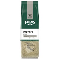Fuchs Gewürze - Pfeffer weiß gemahlen im recyclebaren Nachfüllbeutel - 60 g