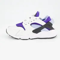 Nike Unisex Sneaker W Nike Air Huarache White/Lapis-Aluminium-Black, 37.5 EU