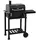 TAINO HERO Smoker klein BBQ Grillwagen Holzkohle-Grill Grillkamin Standgrill Räucherofen Grillrost