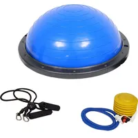 Trutzholm Balancetrainer Yoga Gymnastik Balance Half Ball Trainingsball blau