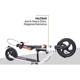 Hudora Big Wheel Air 230 Dual Brake orange/schwarz/weiß