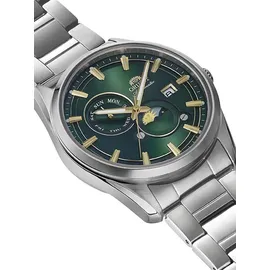 Orient Stretto Sun and Moon Automatik Edelstahl 40 mm RA-AK0314E30B