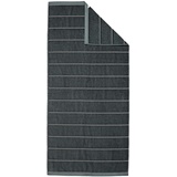 ESPRIT Handtuch Box Stripes | 740 Grey Steel - 50 x 100