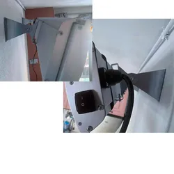 MPC MARBELLA 2400W Wand-Infrarotstrahler, weiß, keine Lichtemission, stranggepresstes Aluminium, mit Fernbedienung