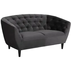 ACTONA GROUP Ria Sofa, Couch, Doppelsofa, Loveseat – 2-Sitzer Grau