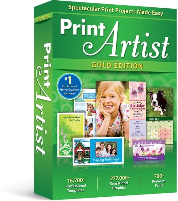 Print Artist 25 Gold, English