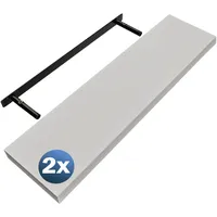 CASARIA Wandregal 90 x 3,8 x 23 cm Weiß