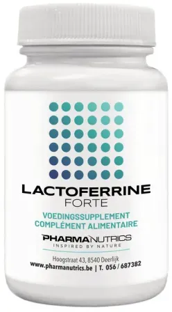 Pharmanutrics Lactoferrin Forte 30 Kapseln