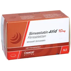Simvastatin Atid 10 mg Filmtabletten 100 St