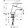 Hansgrohe Focus 70 Standventil chrom 31130000