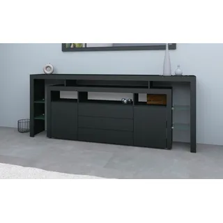 borchardt Möbel Sideboard »Rosario«, Breite 220 cm schwarz