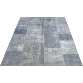 Andiamo LUXOR Living Teppich Punto blau-grau, 80 x 150 cm