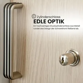 bümö Aktenschrank 120 cm x 110 cm x 40 cm grau