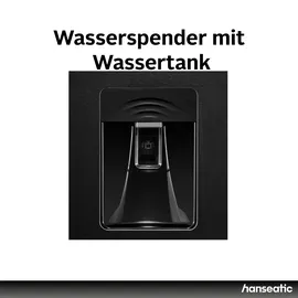 Hanseatic HCD18983CWDBI Multi Door (513 l, 1898 mm hoch, Schwarz)