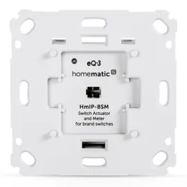 eQ-3 Homematic IP Schalt-Mess-Aktor für Markenschalter