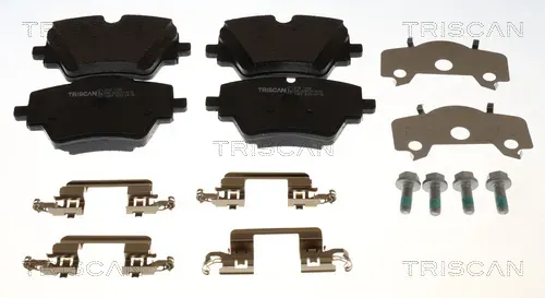 TRISCAN Bremsbelagsatz, Scheibenbremse 811011202 für BMW