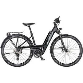 KTM Macina Sport 610 2025 28 Zoll RH 46 cm Damen metallic black 'n' grey blue