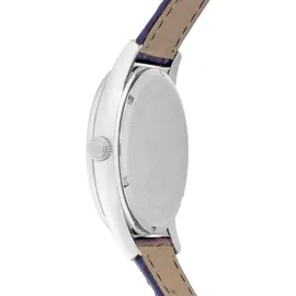 Festina Swiss Made Armbanduhr, Leder Blau - Quarz Datum - Saphirglas, Wasserdicht 10 ATM Elegant - F20007/6 Classic Leather