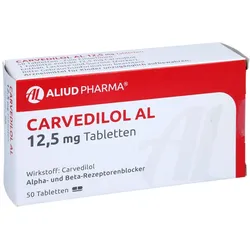 Carvedilol AL 12,5 mg Tabletten 50 St